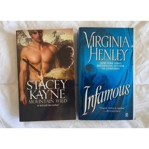 🔥2 FOR $20🔥 Stacey Kayne & Virginia Henley Book Bundle